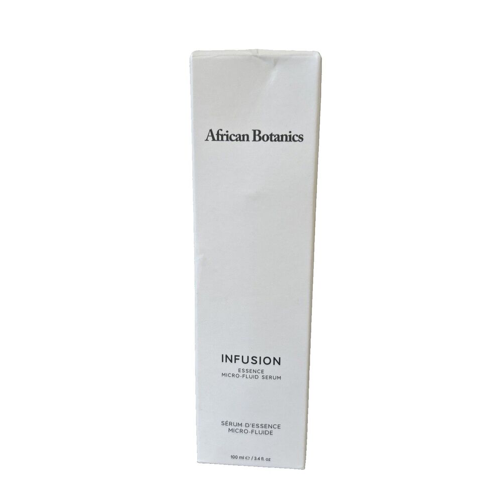 African Botanics INFUSION Essence Micro Liquid Serum 3.4 Fl oz/100ml NEW in Box